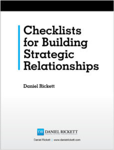 Checklists for Building Strategic Relationships